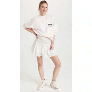 Madewell Women's Cream Skirt Size Large